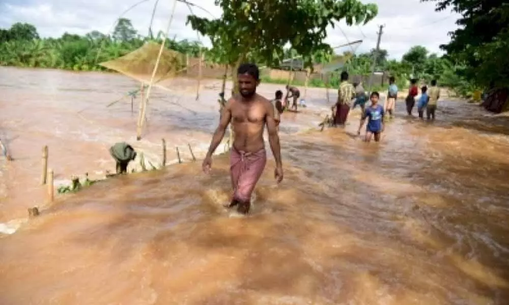 Floods hit 1.79 lakh people in Assam, one dies