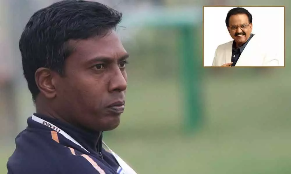 Indian football legend Venkatesh Shanmugam has paid a rich tribute to SP Balasubrahmanyam