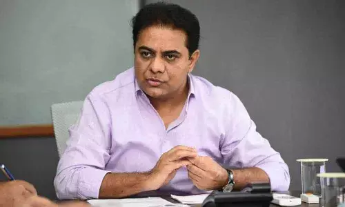 Municipal Administration Minister KT Rama Rao