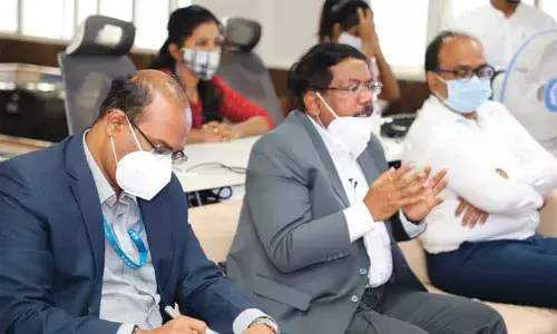 BBMP commissioner N Manjunath Prasad interacting with RWAs and nodal officers