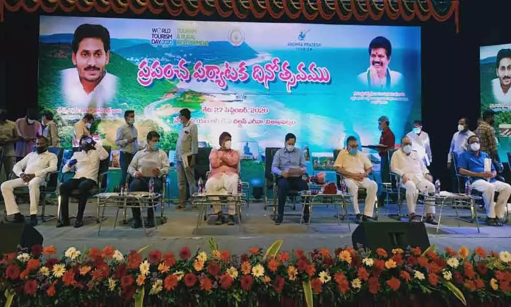 World Tourism Day: Avanthi Srinivas starts celebrations in Visakhapatnam, attracts tourists from world