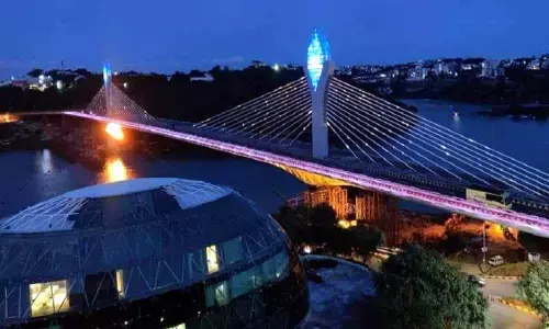 Durgam Cheruvu Cable Bridge