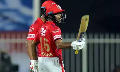 IPL 2020, KXIP vs RR: Mayank Agarwal scores maiden IPL century in record stand with KL Rahul