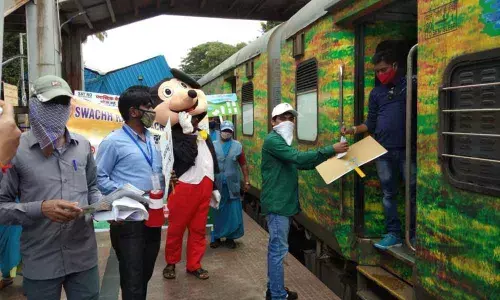 South Western Railway on right track, takes up ‘swachhta’ drive across stations