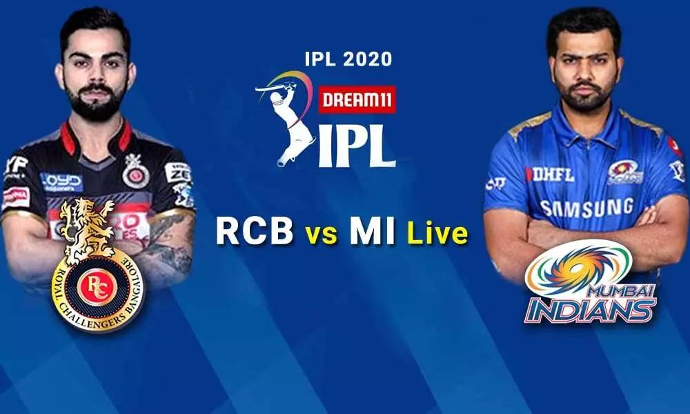 RCB vs MI Live Cricket Score IPL 2020 Match 10 Updates