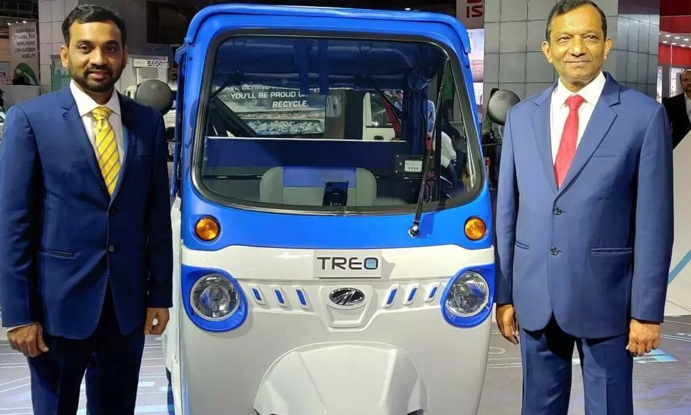 New Mahindra electric Treo released in Vijayawada on Monday