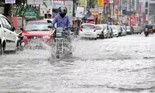 Rains in Hyderabad