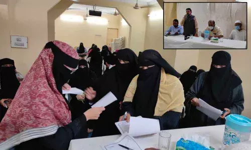 Jamaat-e-Islami Hind Hyderabad provides financial aid to private school teachers