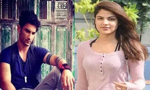 Sushant Singh Rajpu and Rhea Chakraborty