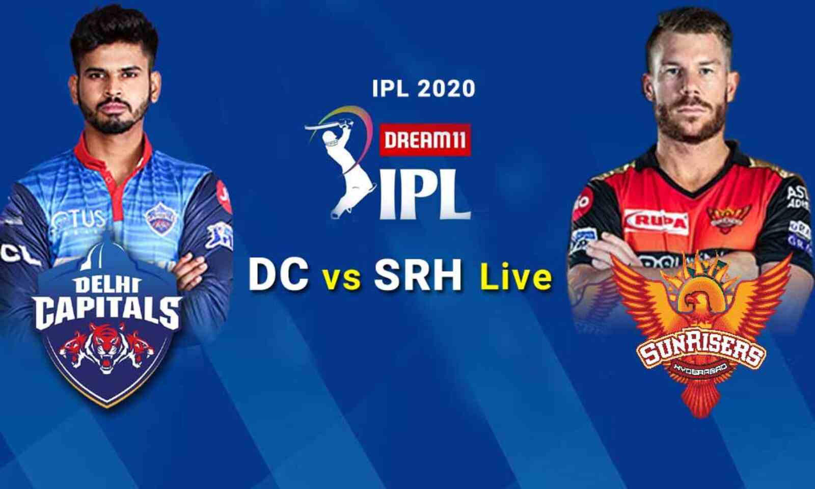 DC vs SRH Live Cricket Score IPL 2020 Match 11 Updates Hyderabad win by 15 runs