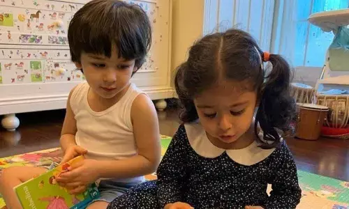 Kareena Kapoor posts adorable picture of Inaaya, Taimur