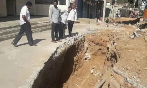 Stormwater drains at a snail’s pace
