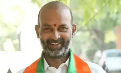 Telangana BJP chief Bandi Sanjay Kumar