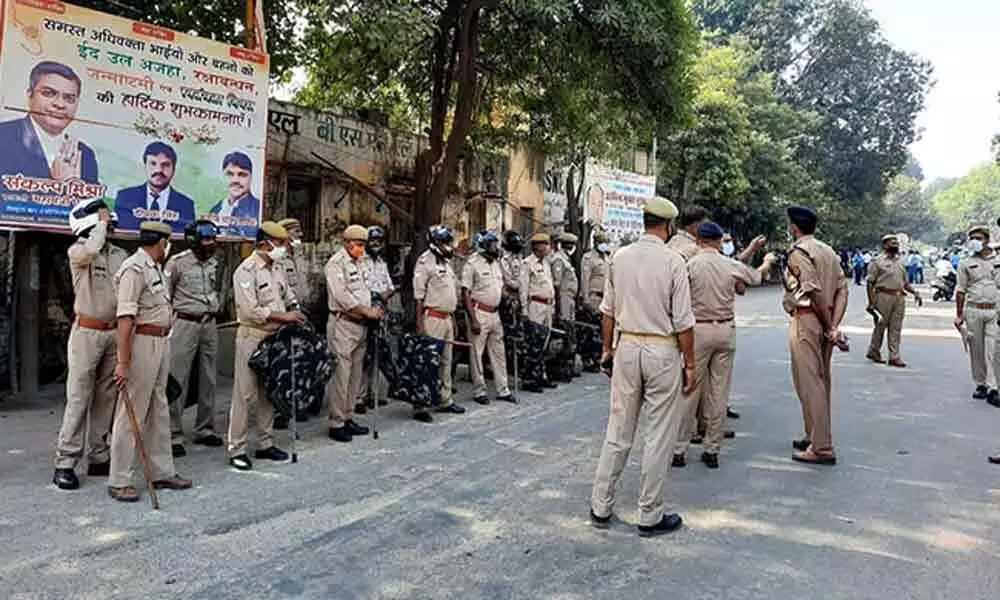 Security Heightened In Vicinity Of Lucknow Court Ahead Of Babri Case Verdict