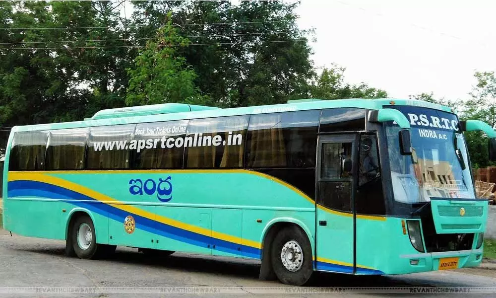 APSRTC Indra AC buses