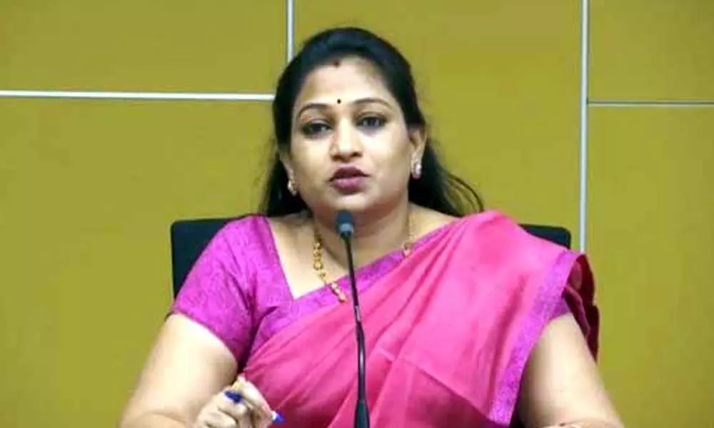 Anitha announces TDP women parliament committees, criticises YSRCP