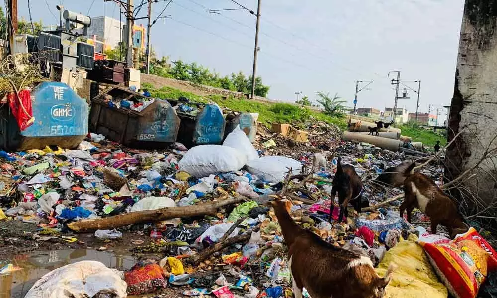Come rains and the poor sanitation in several parts of the Old City is in news as always. From water stagnation to potholes and piles of garbage on roads, monsoon woes are common in all areas during monsoon