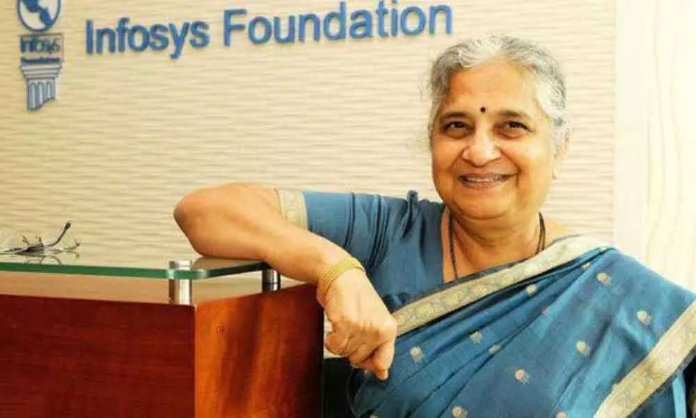 Sudha Murthy donates 20 lakh to Mysuru Zoo