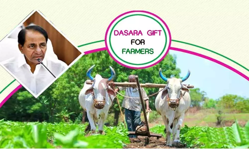 KCR packages Dasara gift for farmers