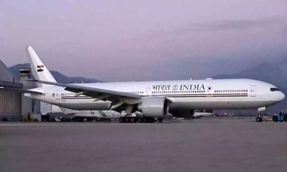 Air India One, equipped with missile systems, lands in Delhi