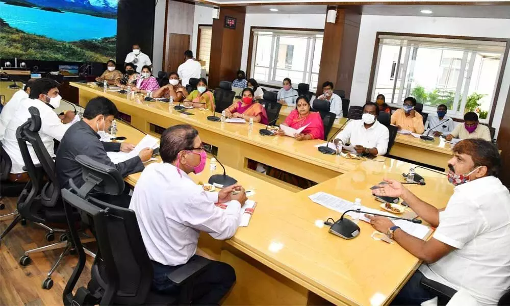 The GHMC Standing Committee meeting chaired by Mayor Bonthu Rammohan was held on Thursday