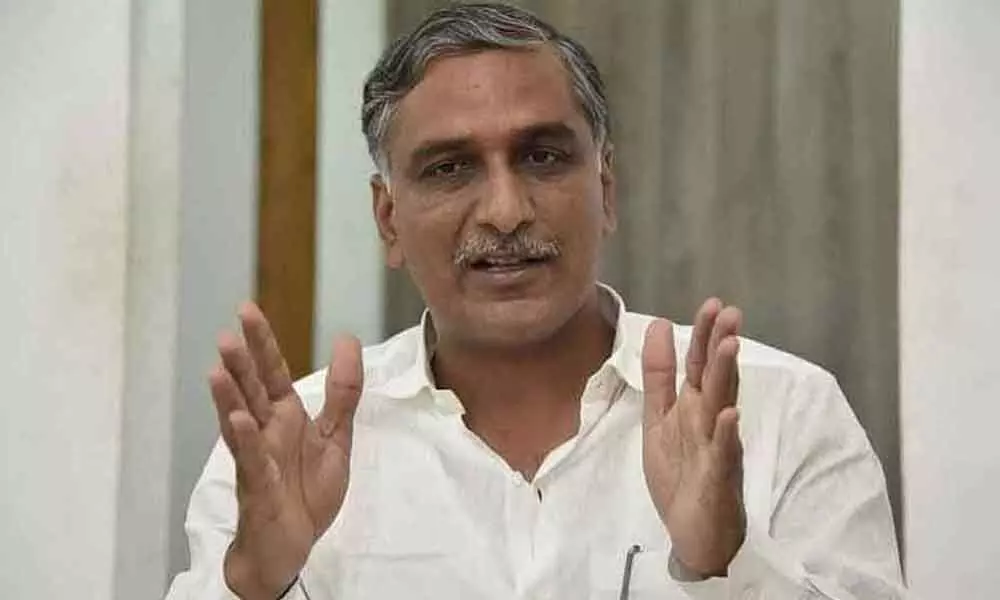 Telangana State Minister for Finance T Harish Rao