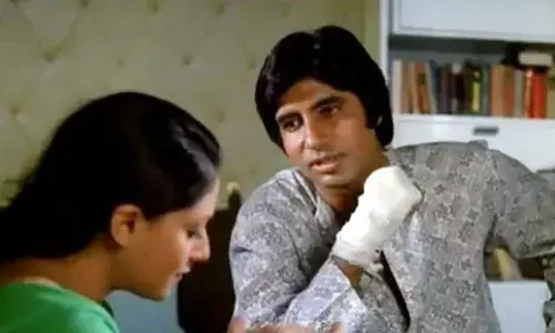 His last song was filmed on Amitabh Bachchan in 1975