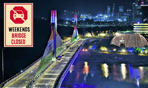 Durgam Cheruvu Cable Bridge