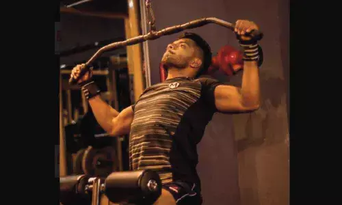 This fitness freak takes up celebrities challenges