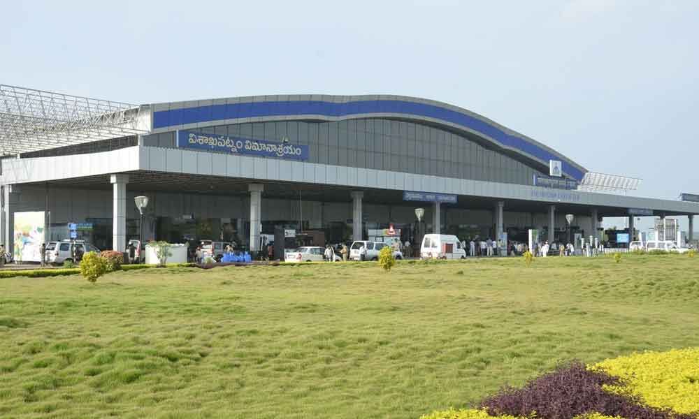 Vizag airport records increasing footfall