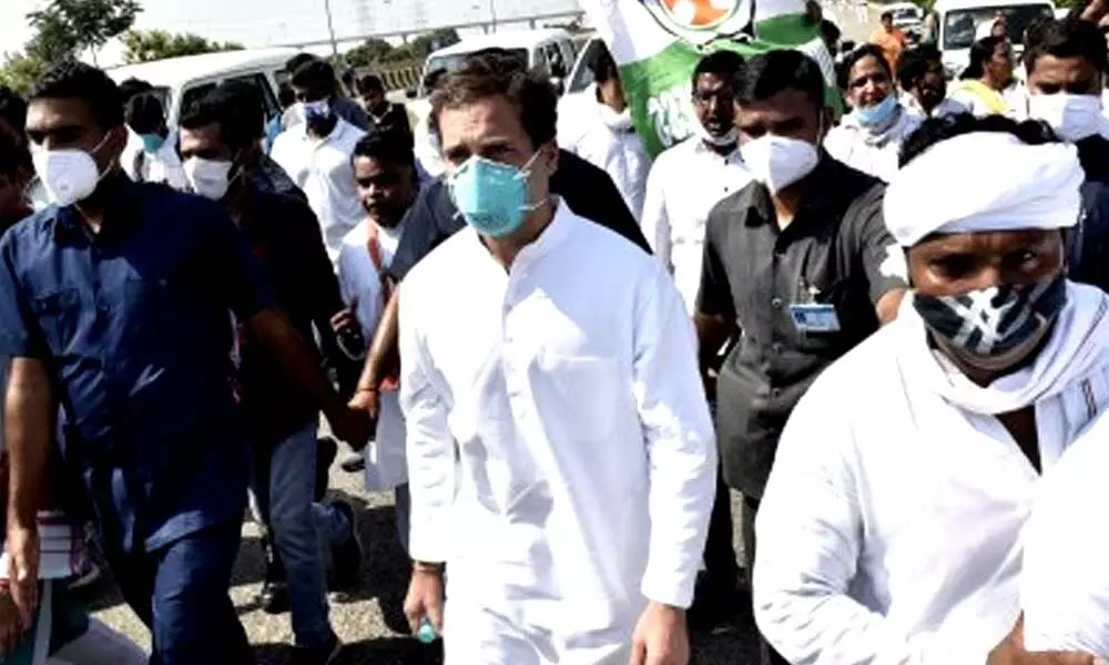 Rahul led Congress team to visit Hathras on Saturday again