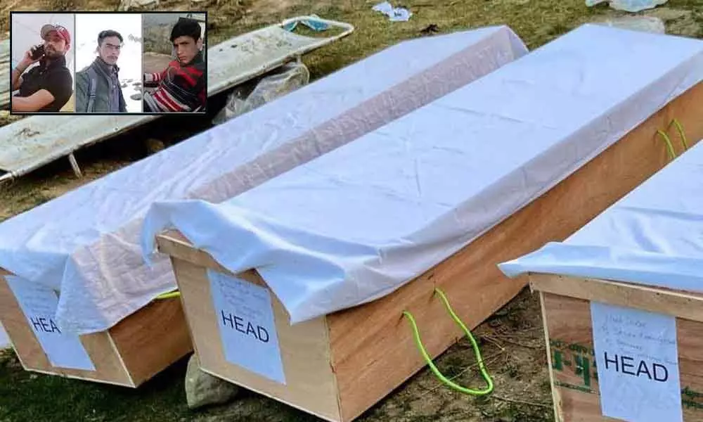 Bodies of Shopian encounter victims exhumed, handed over to families