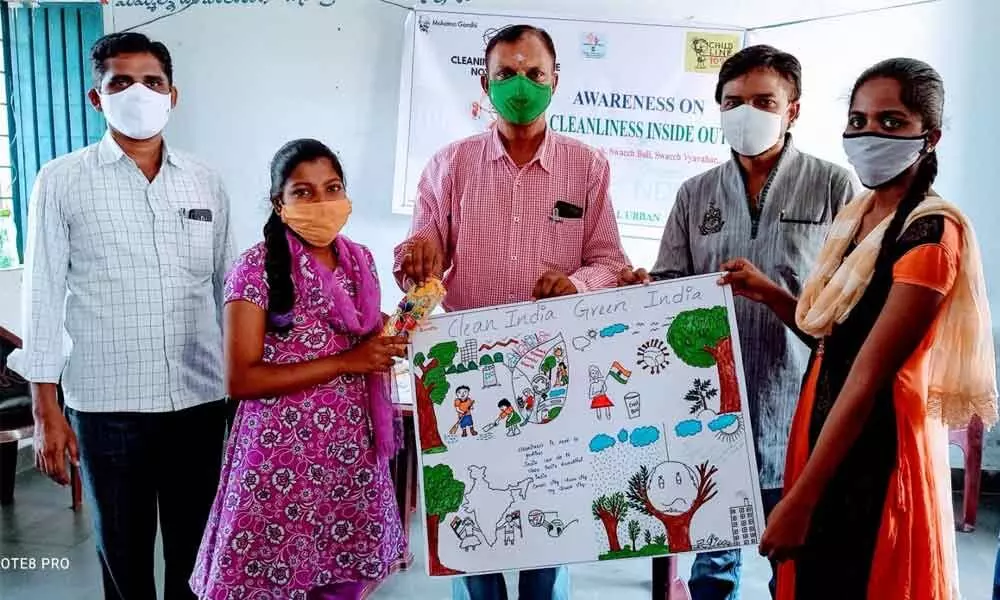 Swachh Bharat Poster Making Painting – Meghnaunni.com