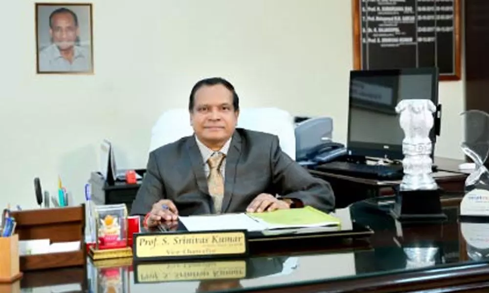 JNTUA Vice-Chancellor S Srinivasa Kumar