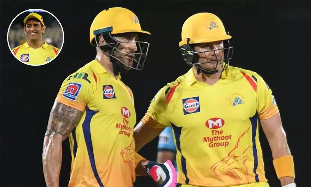 ‘That’s where experience counts,’ MS Dhoni hails Shane Watson, Faf du Plessis