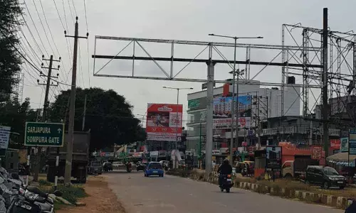 Illegal hoardings are coming up across the State, and innumerable complaints by local residents fall on deaf ears