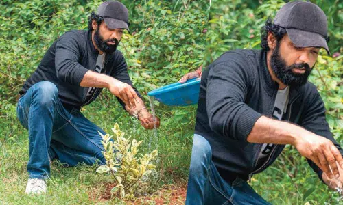 Rakshit Shetty accepts ‘green’ challenge