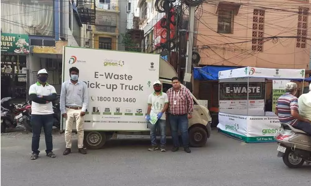 e-waste collection drive held