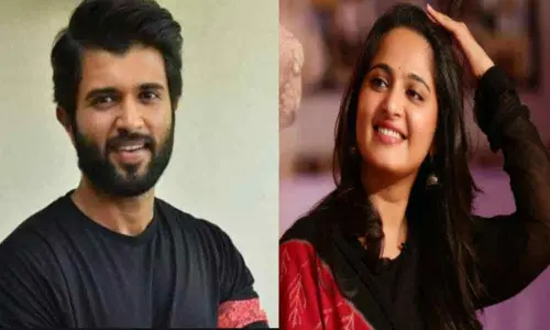 Vijay Devarakonda and Anushka Shetty