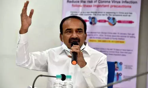 Health minister Eatala Rajender