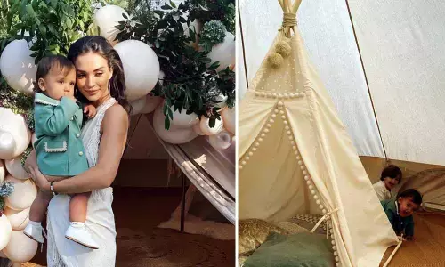 Amy Jackson Drops A Few More Pics From Her Son Andreas First Birthday Party