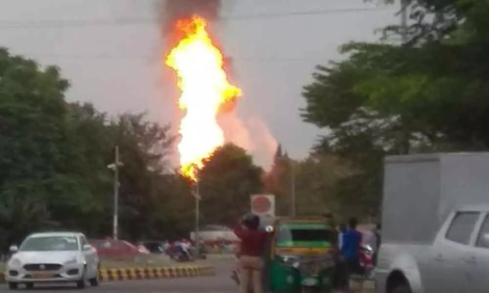 Explosion at fuel pump near Raj Bhawan in Odisha, several injured