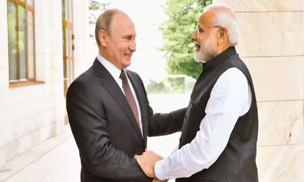 PM Modi greets Vladimir Putin on his birthday