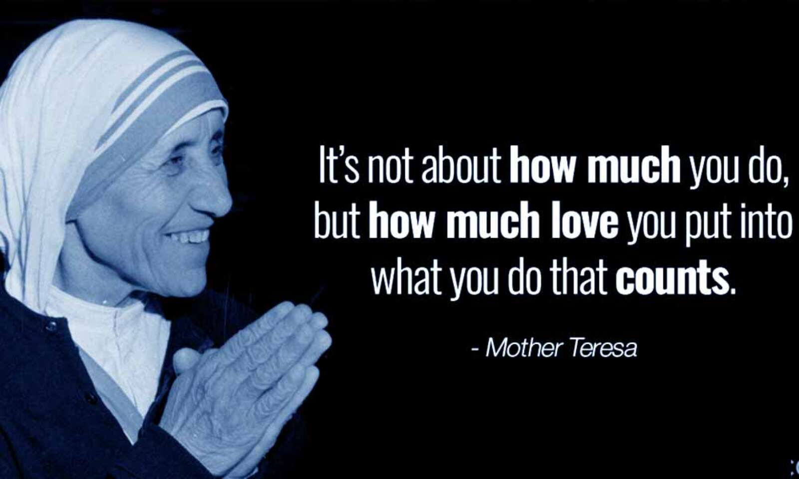 Mother Teresa quotes on kindness and love