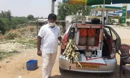 Hyderabad: Pandemic drives cab drivers off roads