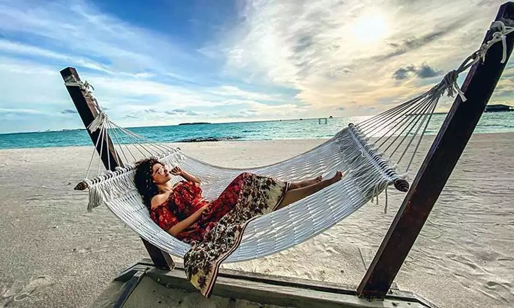 Taapsee Pannu Escapes To Maldives And Drops The Pics From Her Vacation