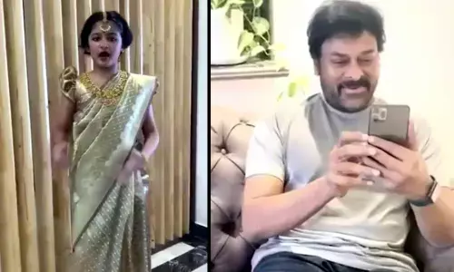 Chiranjeevi Praises His Granddaughter Samhita For Her Awesome Act Of Rani Rudramadevi