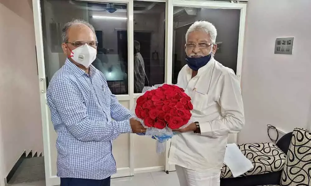 KS Jawahar Reddy who has been appointed as TTD EO