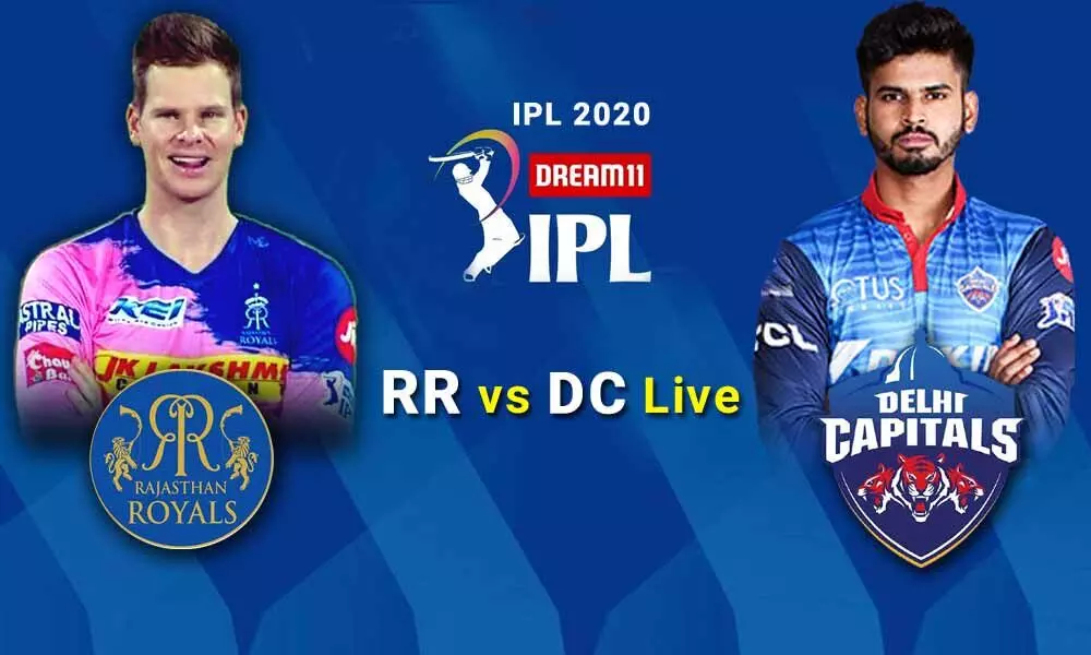 RR vs DC Live Cricket Score