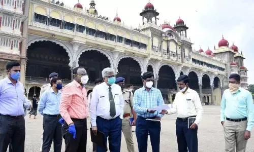 Team at Mysuru Palace
